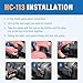 HC-113 Panel Clamp Assembly for Heliocol Swimming Pool Solar Panels-4 Pack