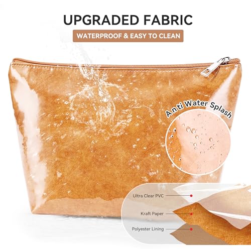 Image of KALIDI PVC Tote Women Weekender Bag Large Shopper Handbag Oversize Shoulder Travel Purse