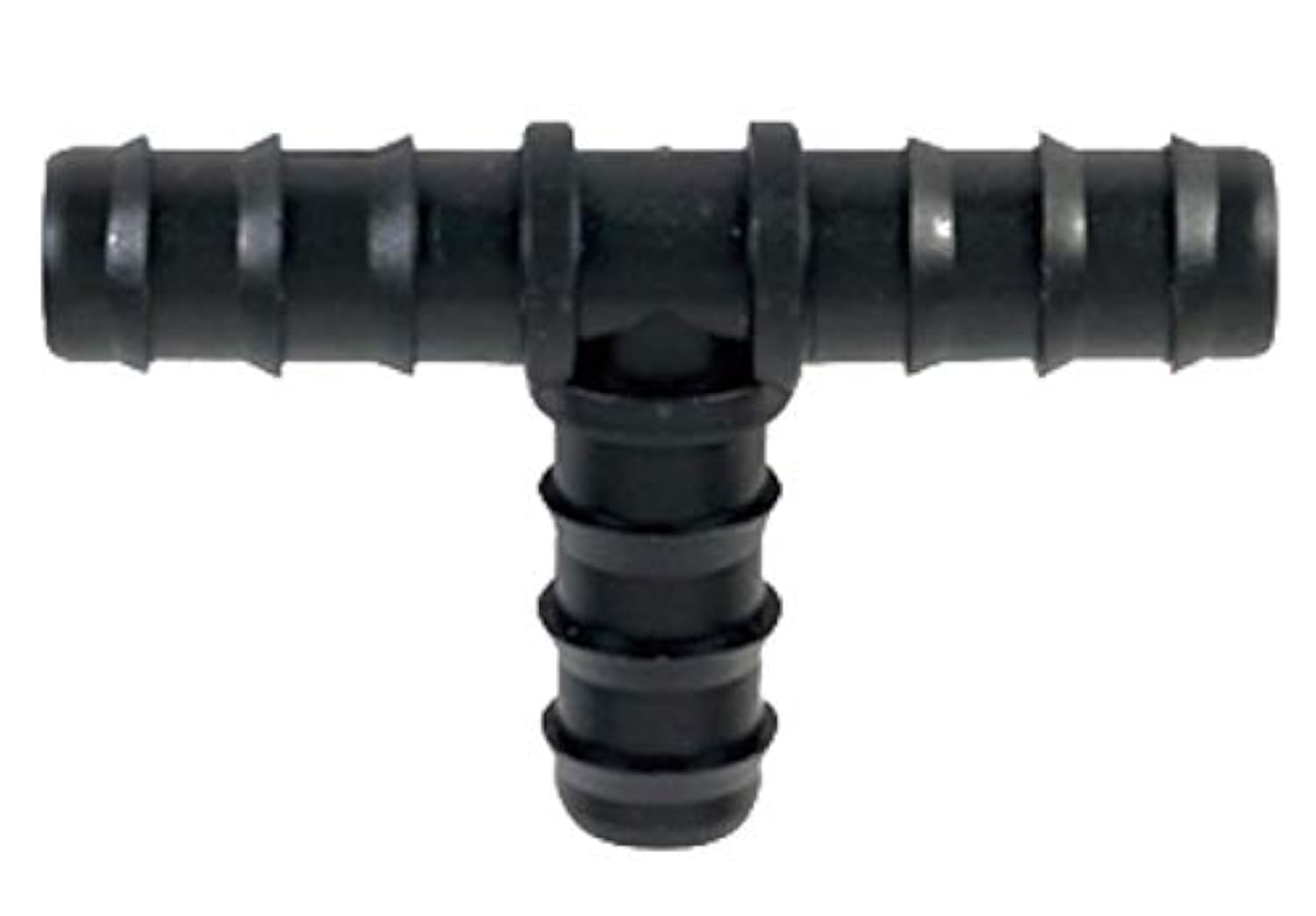 One Stop Outdoor 20-Pack - Irrigation Fittings Tee for 1/2" Drip Tubing - Barbed Connectors (Fits Most Brands, Rain Bird 16mm .520 ID and Compatible Drip or Sprinkler Systems) (Tee 20-Pack)