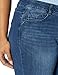 Democracy Womens Plus Size Ab Solution Itty Boot Jeans, Blue, 16 US