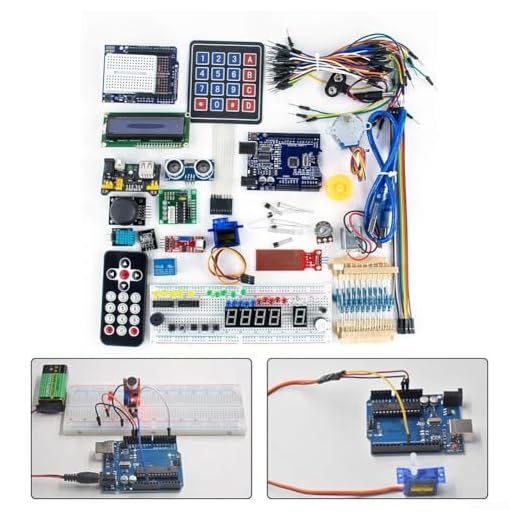 Starter Kit completo R3 per Arduino Learn con oltre 60 componenti e sensori