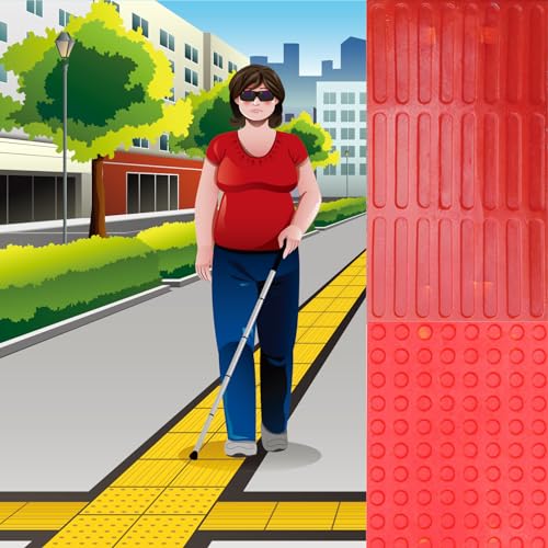Molde de poliuretano para caminos ciegos con textura de cemento estampado sin costuras modelo B 3