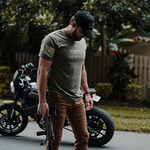 Grunt Style Come and Take It 2A Edition Men's T-Shirt - Image 4