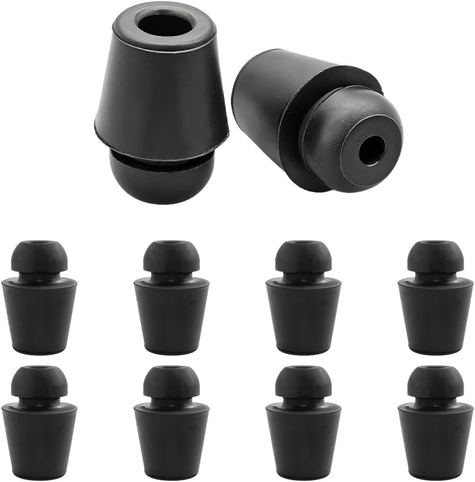 10PCS Car Door Damper Buffer Pad, Rubber Front Rear Door Edge Guard Cushion Overslam Stopper, Automotive Bumper Protector Soundproof Shock Absorber, Universal for Most Vehicles