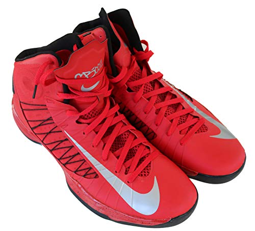 Carlos Boozer Chicago Bulls Red Nike Hyperdunk 2012 PE CBooz Game Used Basketball