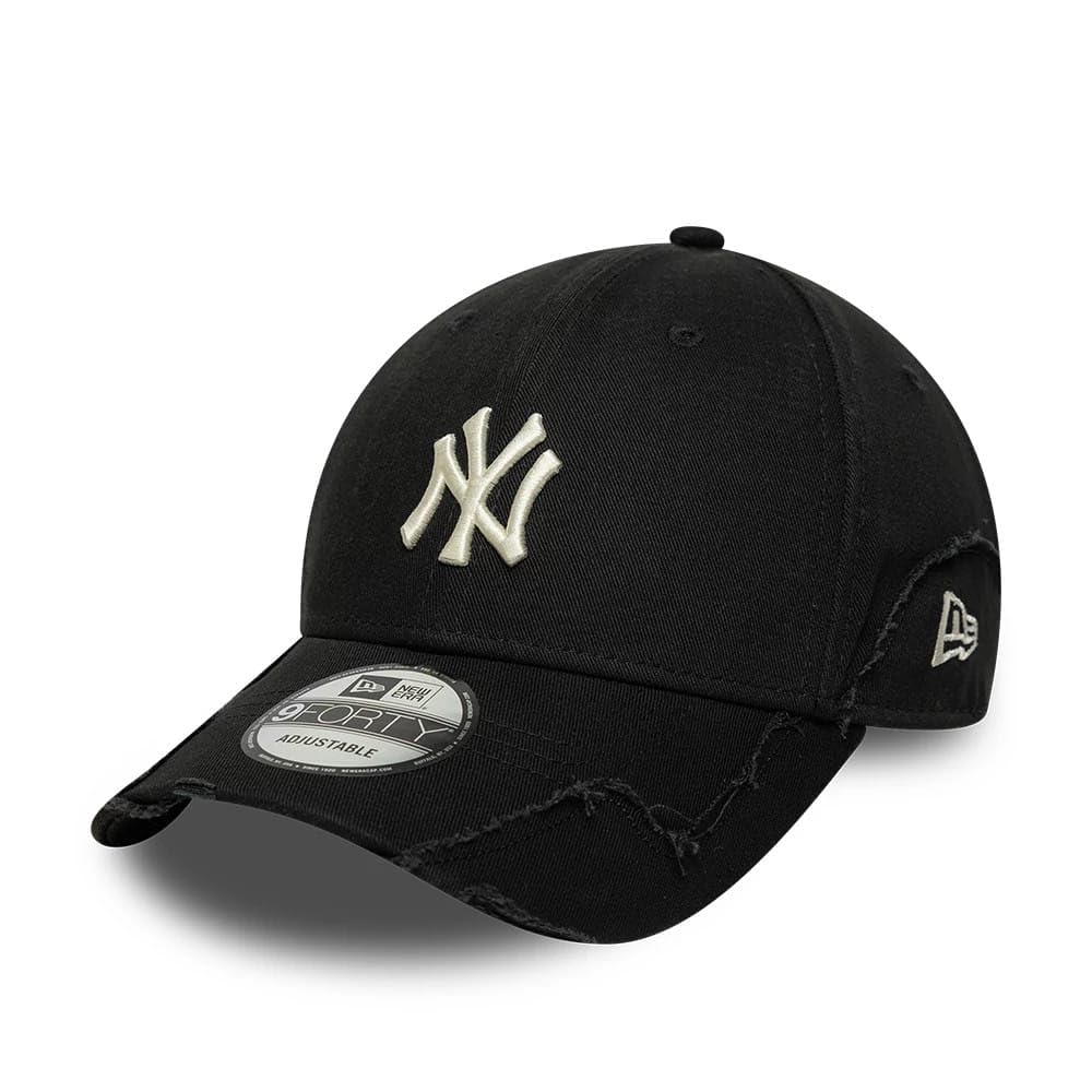 New Era New York Yankees Stitched 9Forty Cap Black