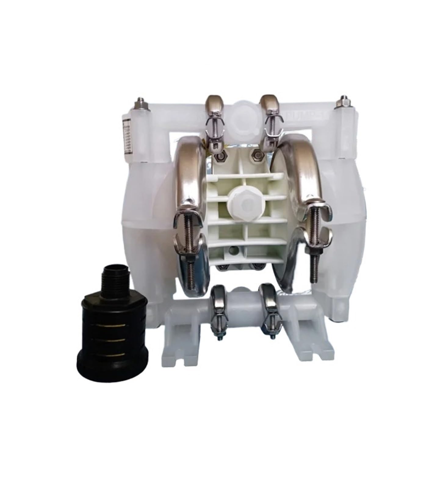 JVDDI Air-Operated Double Diaphragm Pneumatic Pump P1 0.5 Inch With Rubber