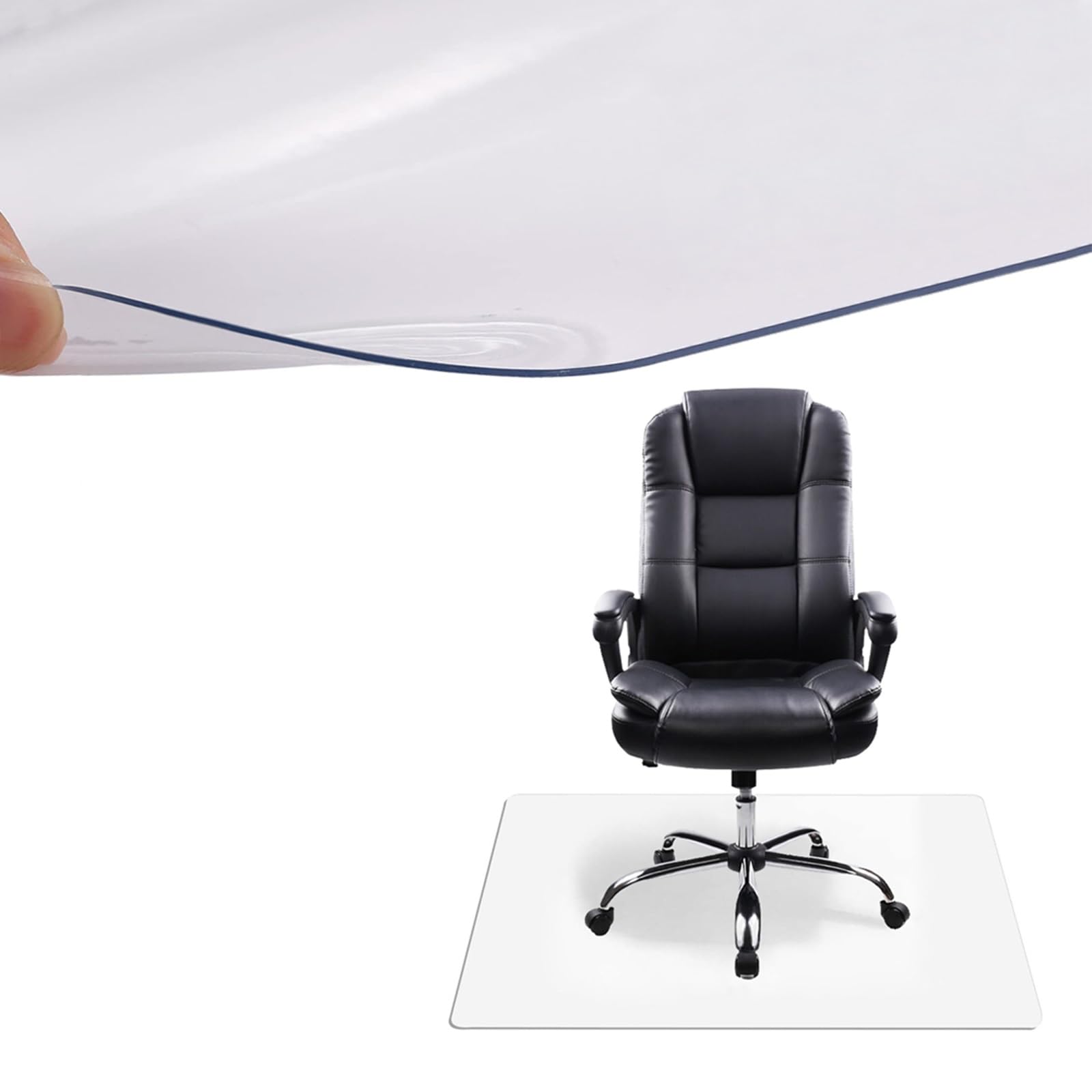 Office Chair Mat Transparent chair mat Customized 1mm 1 5mm 2mm thick Clear Floor Protector Mat Chair Mat