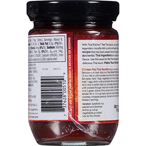 Thai Kitchen Gluten Free Pad Thai Sauce, 8 Fl Oz #TOP1