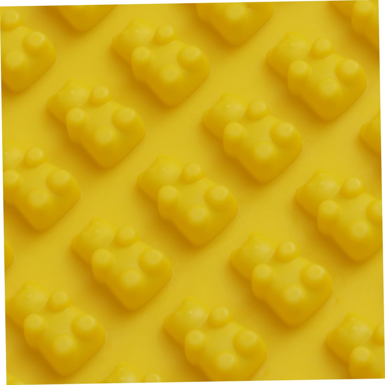5sets Stampo Forma di Orso in Silicone per Cioccolatini e Caramelle con Contagocce per Dolcetti Azzurro Verde Rosa Giallo