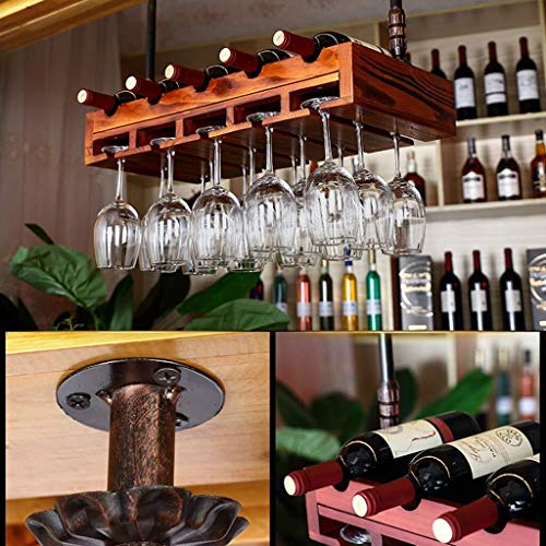 Soporte moderno para botellas de vino montado en pared miniatura 5