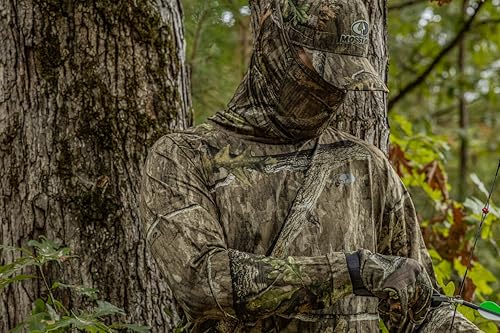 Image of Mossy Oak Unisex-Adult Camo Mesh Hunting Face Mask