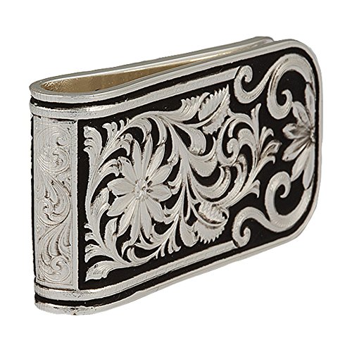 Image of Montana Silversmiths LeatherCut Bitterroot Money Clip