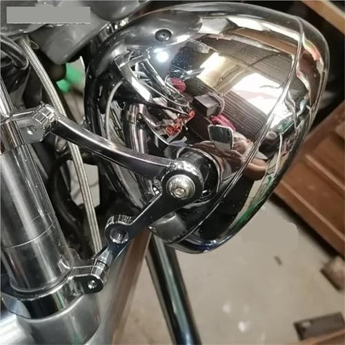 Soporte para faros delanteros acabado premium para Harley Bobber 3