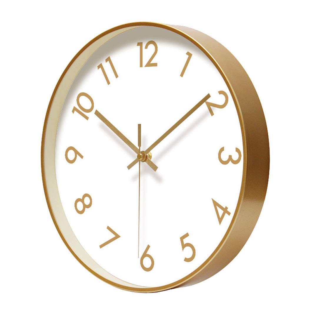 WANGLXGZ Stylish Wall Clock Classic Traditional Design With Arabic