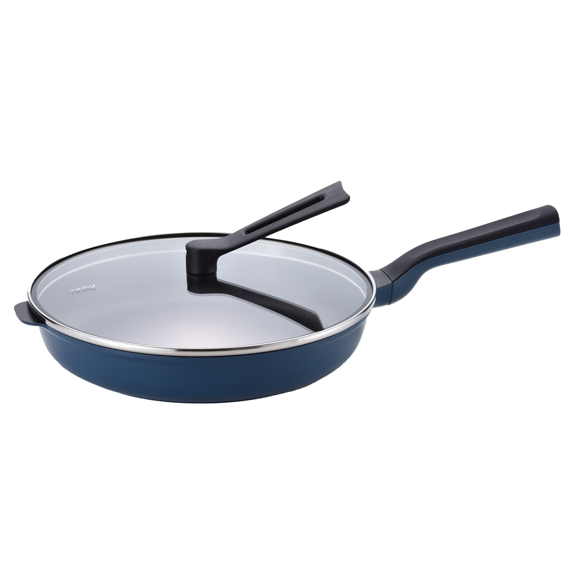 Amazon | レミパンワイド ネイビー28㎝ RHF-503 | remy | フライパン