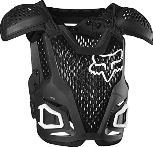 Fox Racing Mens R3 Motocross Roost Deflector,Black,S/M