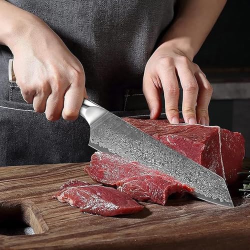 Set Cuchillos Cocina 8 Piezas Acero Damascus miniatura 4