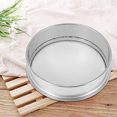 Woodpool Leistungs Garten RäTsel Sieb Ineinander Greifen Boden Sieb Kompost Samen BehäLter Gartenarbeit Werkzeug -8 (2.5Mm)