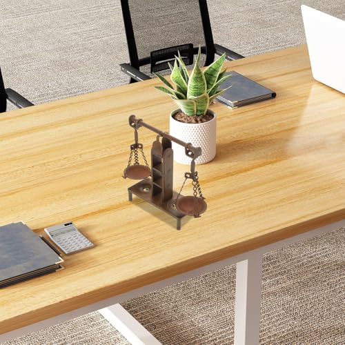 Balance vintage laiton décoration d'exception style antiquité de bureau