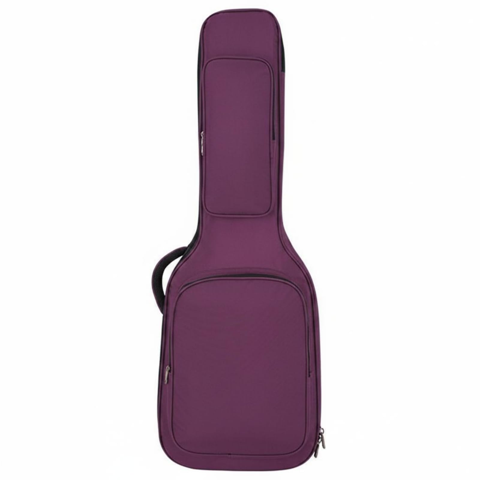 Milageto E-Gitarren-Rucksack Rucksackgurte gepolsterte E-Gitarrentasche Außentaschen Rucksack Gitarrentasche für Reise