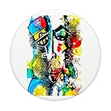 Zoom IMG-2 astratto divertente faccia pittura rosso Zoom IMG-2 astratto divertente faccia pittura rosso