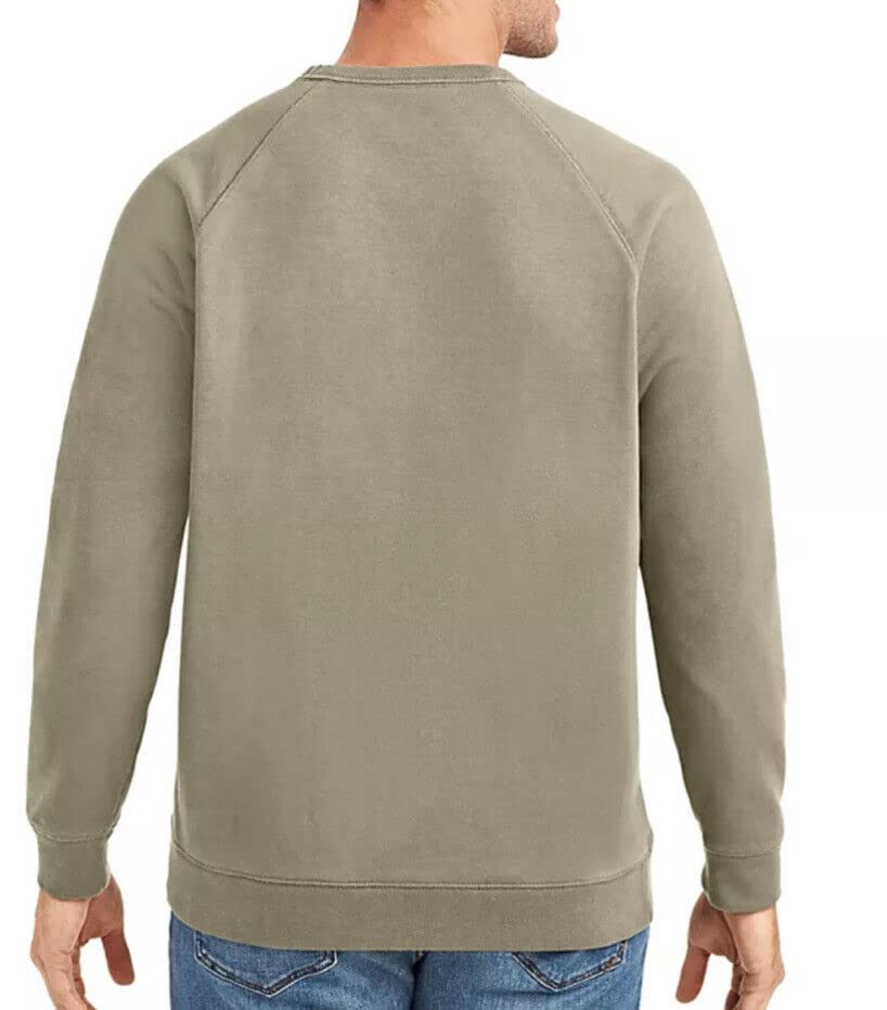 Member's Mark Men's French Terry Crewneck (as1, Alpha, x_l, Regular, Regular, Men, Warm Clay)3