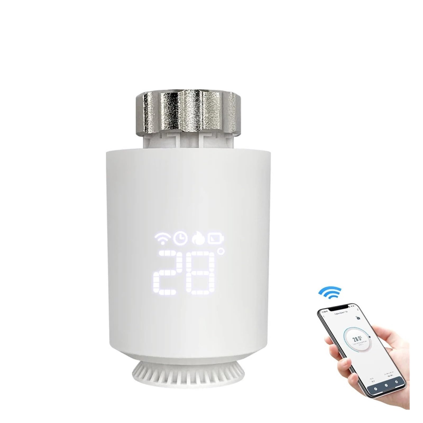 Válvula termostática del radiador TRV, termostato, válvula del radiador, Controlador de Temperatura