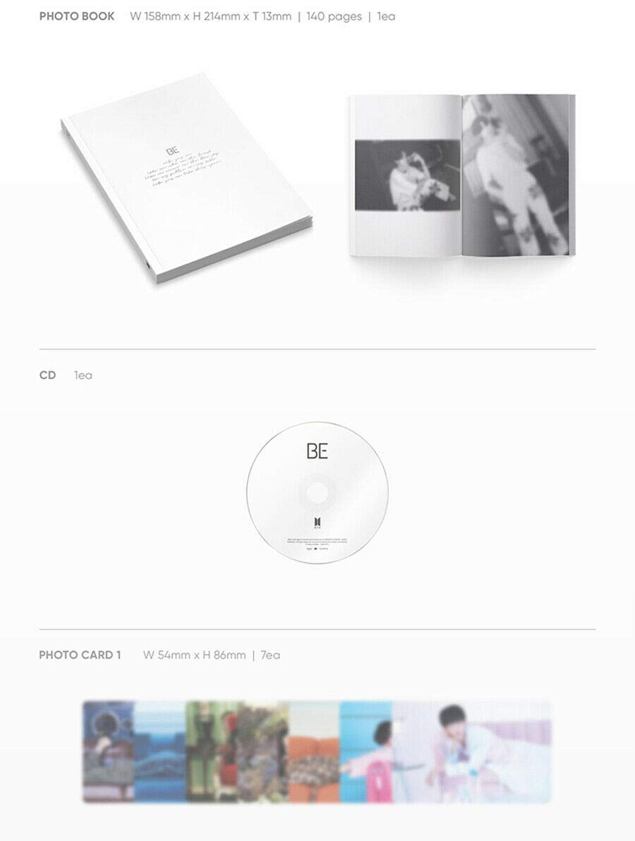 Amazon.com: BTS [BE] Essential Edition Album CD+Photo Book+8ea