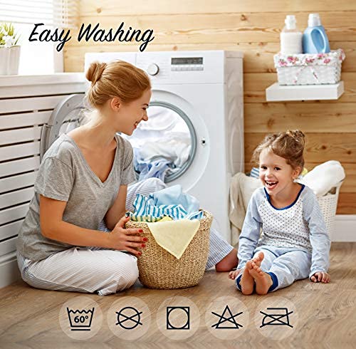 ⭐ Waterdichte matrasbeschermer 140 x 200 cm, molton 100% katoen, matrashoes met vochtbescherming, ademend, nieuwste… - Image 8