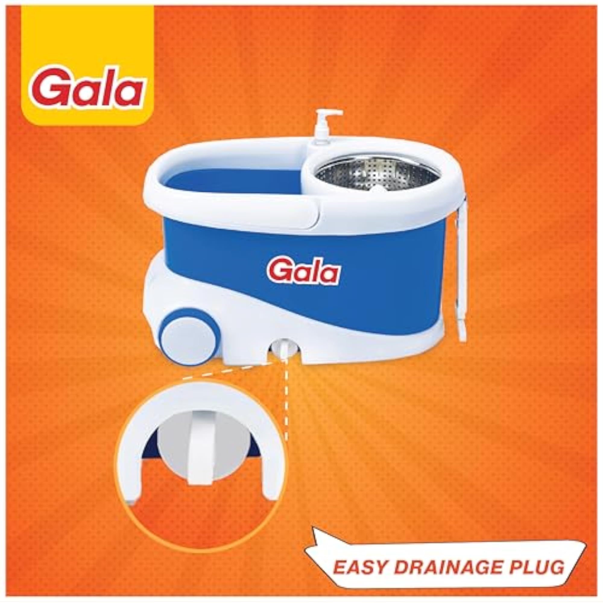 Jet Spin Mop with Bucket and Microfiber Refills