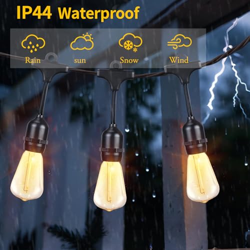 Vigdur 10FT Solar String Lights – 10 Shatterproof Bulbs, IP65 Waterproof — view 3