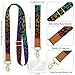 Piefly Phone Lanyard Crossbody Wrist Strap, Cute Cat Dog Paw Cell Phone Lanyards for Around the Neck Wristlet Shoulder, Adjustable Strap for Car Keys Keychain Wallet ID Badge Black