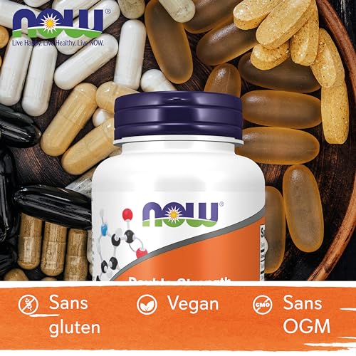 Now Foods, Taurine, Amidon Double, 1.000 mg, 100 Capsules végétaliennes, Testé en Laboratoire, Acide Aminé, Sans Gluten, Sans Soja, Végétarien – Image 7