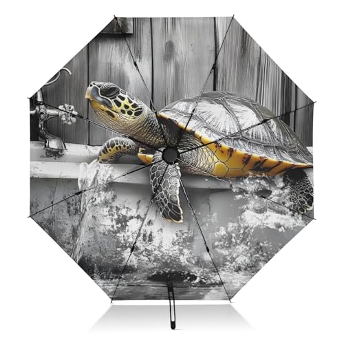 Parapluie rétro compact pour ne plus subir les averses et les UV