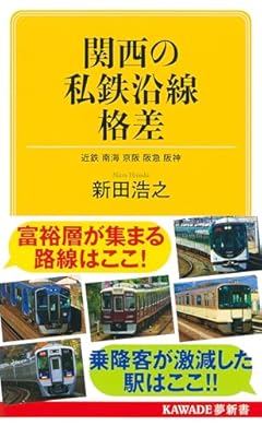 関西の私鉄沿線格差: 近鉄 南海 京阪 阪急 阪神 (KAWADE夢新書 S 448)