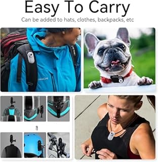 Xilecam Mini Body Camera 1080P with 32GB Card Helmet Camera Body Cameras with Audio and Video Recording Multi-Function Accessory Bodys Cam（White）