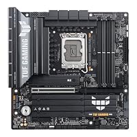 ASUS TUF Gaming B860M-PLUS Mainboard Sockel Intel LGA 1851 (Intel B860, mATX, DDR5 Speicher, PCIe 5.0, 2X PCIe 4.0 M.2, Aura Sync) – Ansicht 1