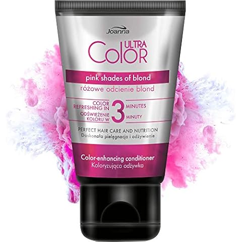 Joanna Ultra Color - Farbschutz-Spülung Conditioner in Rosafarben Cover