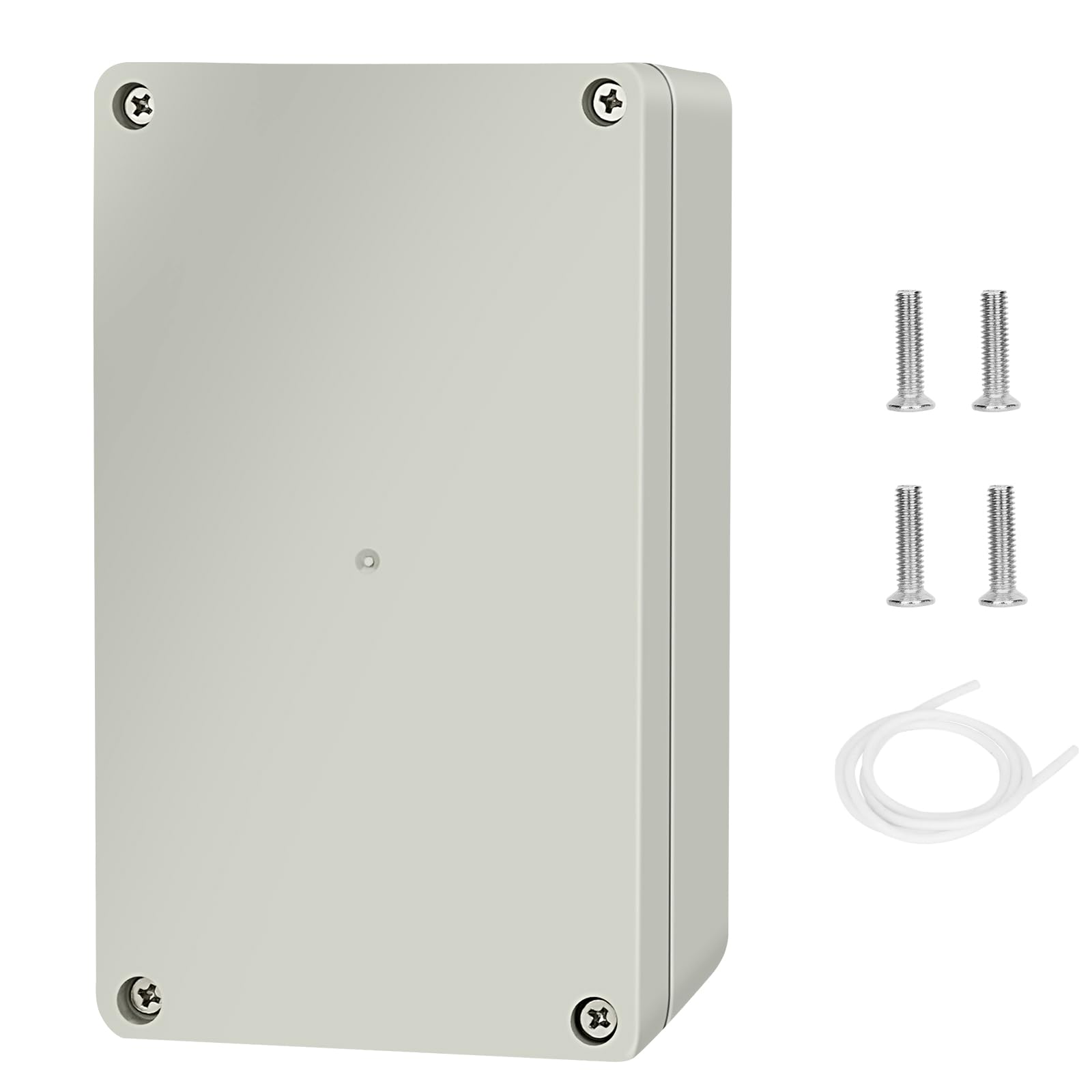 Junction Box Waterproof IP65 Junction Boxes ABS Housing Junction Box Electrical Project Box Surface-mounted Junction Box Wiring Distribution Box DIY Plastic Case for Indoor Outdoor,15.8 x 9 x 6 cm