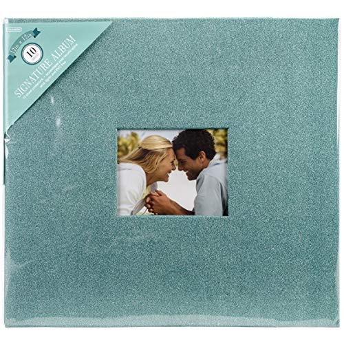 Colorbok Glitter Post Bound Album, 12 by 12