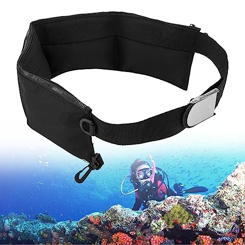 Pocket Scuba Weight Belt, Diving Weight Belt, Pocket Zippered Scuba Weight Belt Nylon 600D Oxford Cloth for Snorkeling Sports – Image 5