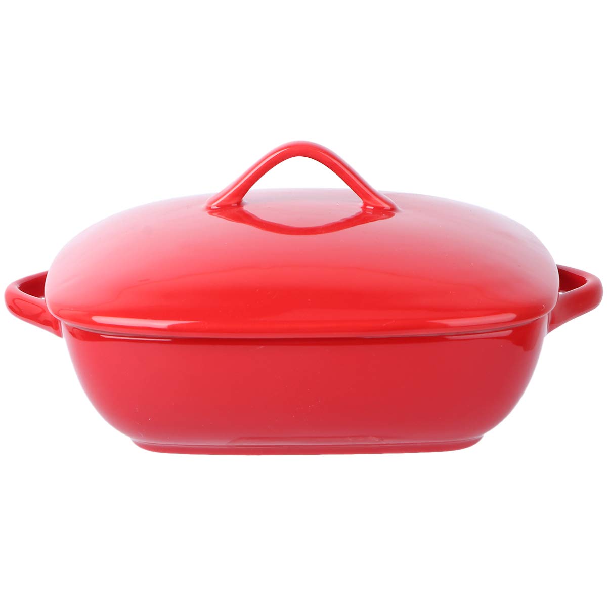 Bakeware set pour four micro-ondes avec plat de cuisson carré et bol de fromage