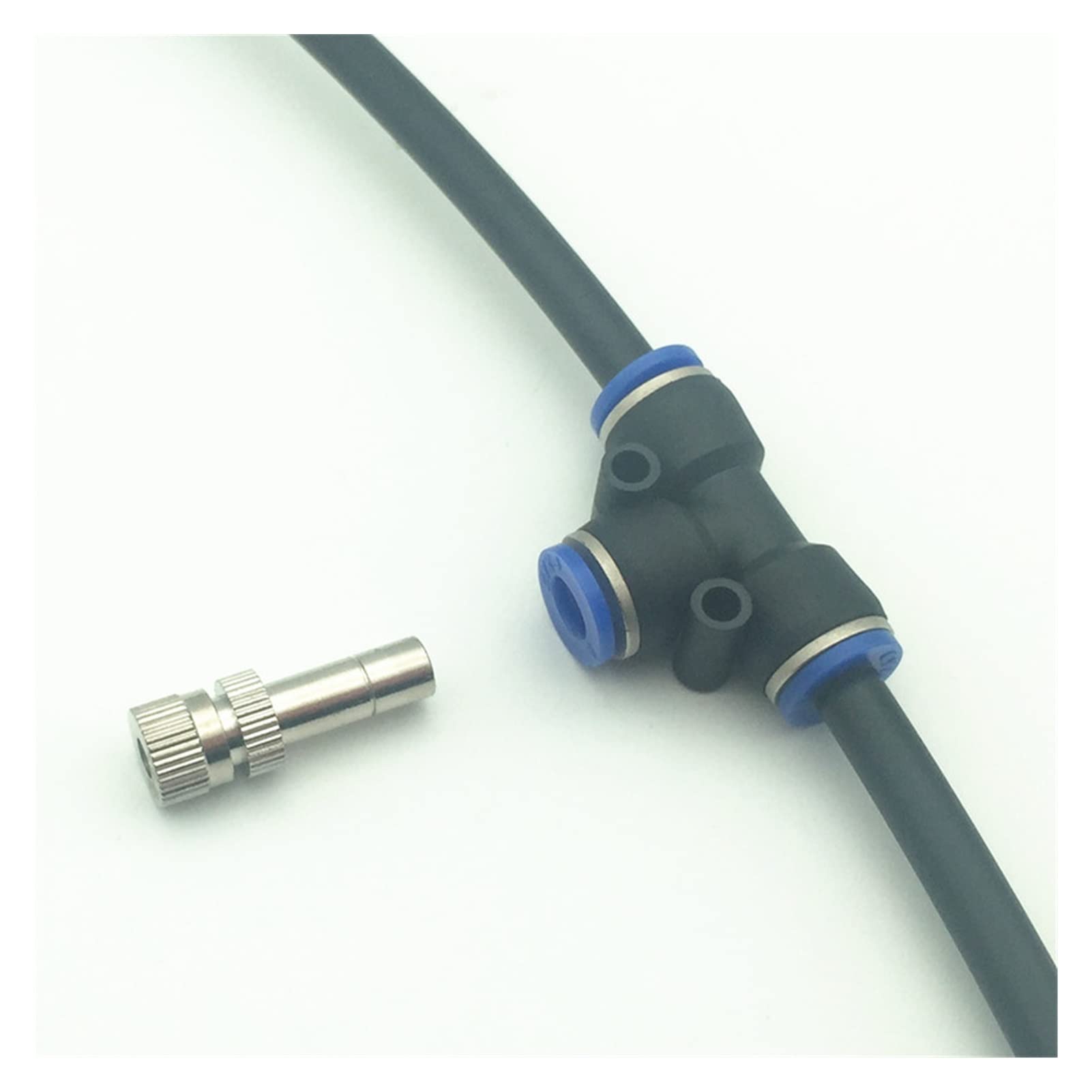 System nawadniania zraszaczy ogrodowych 0,1-0.6mm rozpylający rozpylający Szybkozowy dysza Push-in Niski rozpylający dyszy 20 (Color : 0.1mm)
