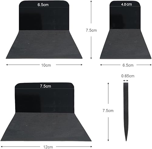 Miniatura 2 de 3 tamaños de escobilla de goma de poliuretano termoplástico suave para coche, limpiador de ventanas, removedor de agua, raspador de carbono,