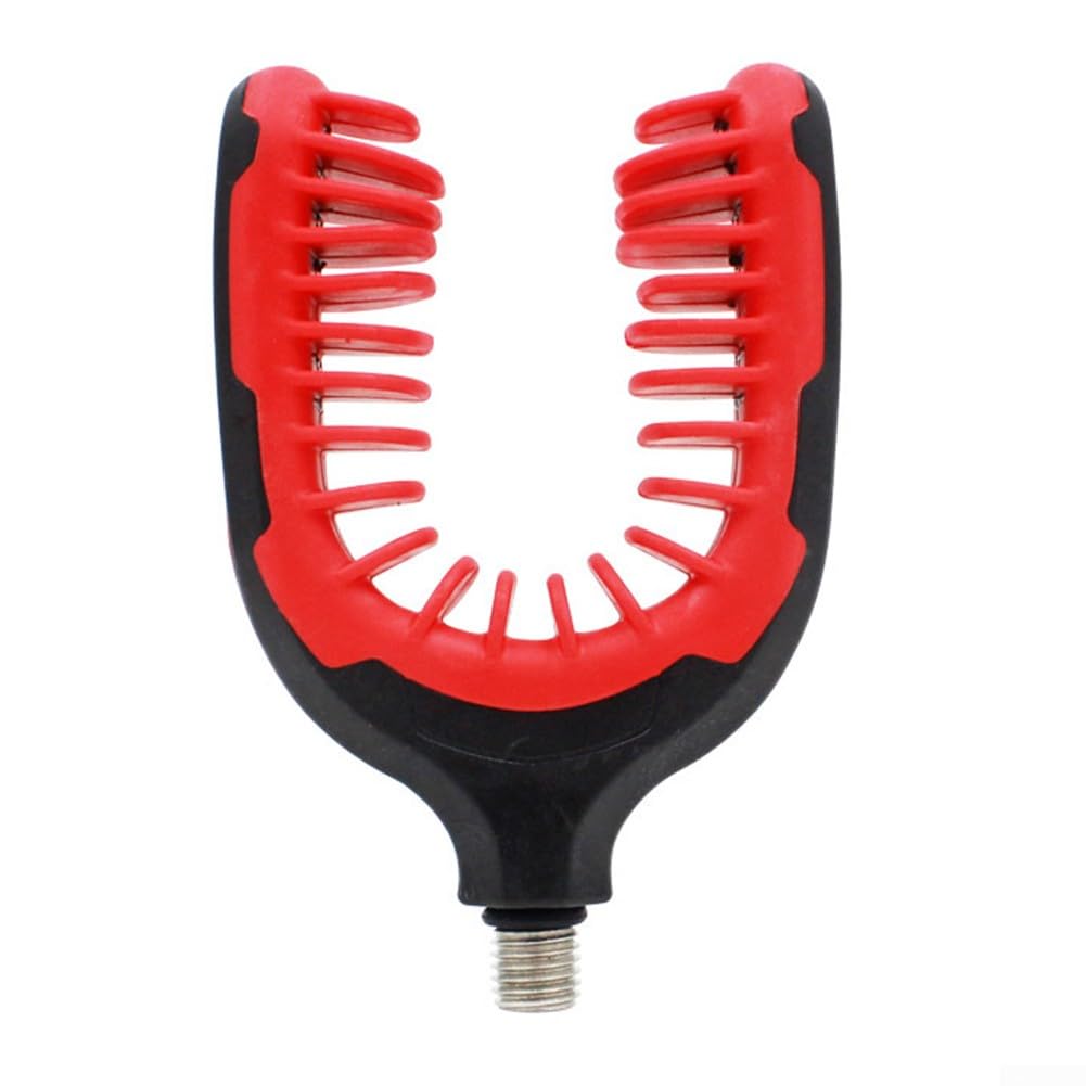 Carp Fishing Rod Holder, Fishing Tackle Gripper Rest Rod Grips, Fishing Rod Rest Butt with 3/8 thread 9.8 * 6.3cm