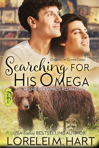Searching for His Omega: M/M Shifter Mpreg Romance (Omegas of Oliver Creek Book 14)