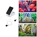 Sunsbell Air Pump Pond Kit Solar Kit Solar Water Pump Solar Powered Pool Pond Oxygenator Aerator Bubbler, for Garden Fountain Pool Aquarium Fish Tank