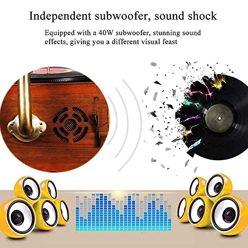 AURADO Music Box Vinyl Record Player Turntable, 3-Speed Portable Stereo Turntable with Built in Speakers, (Record… - Les Beatles, Paul McCartney, John Lennon, RIngo Starr, George Harrison AURADO Music Box Vinyl Record Player Turntable, 3-Speed Portable Stereo Turntable with Built in Speakers, (Record… – Image 5