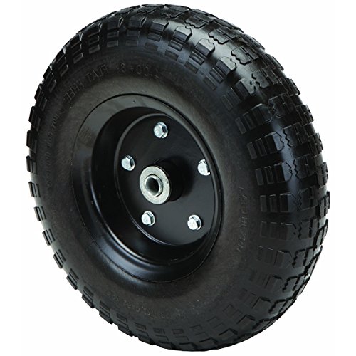 13 in. Flatfree Heavy Duty Tire with Powder Coated Steel Hub